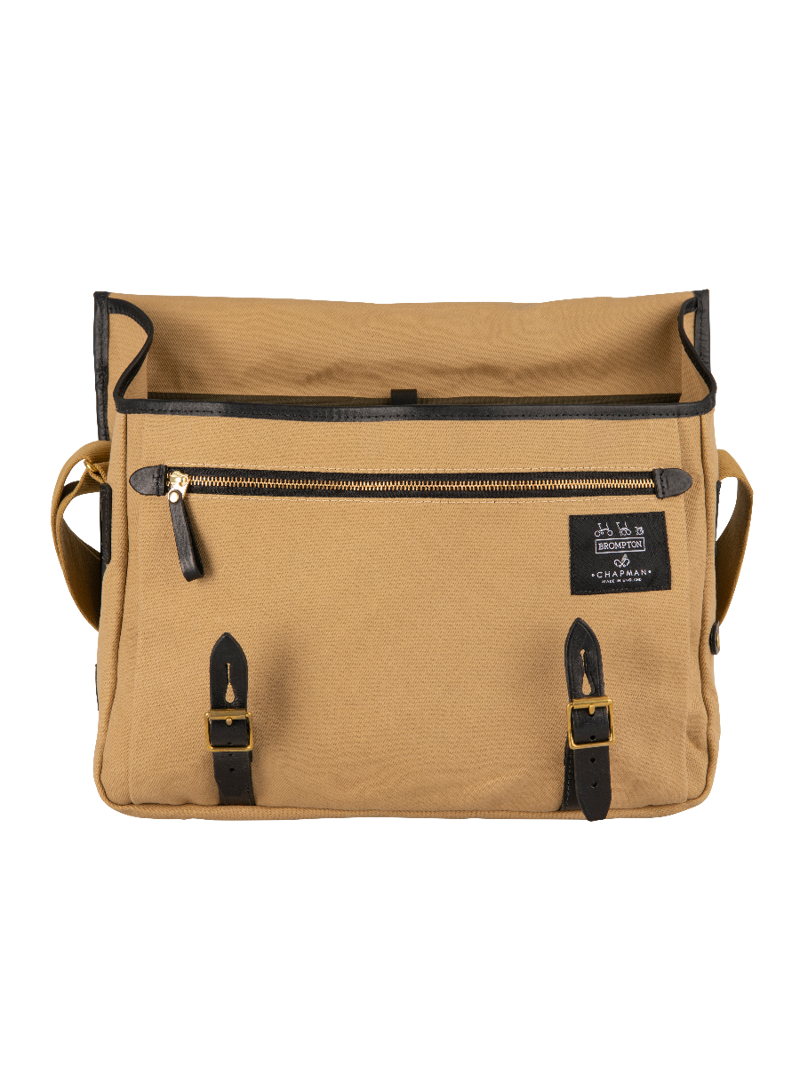Brompton Game Bag M with Frame Tan-1