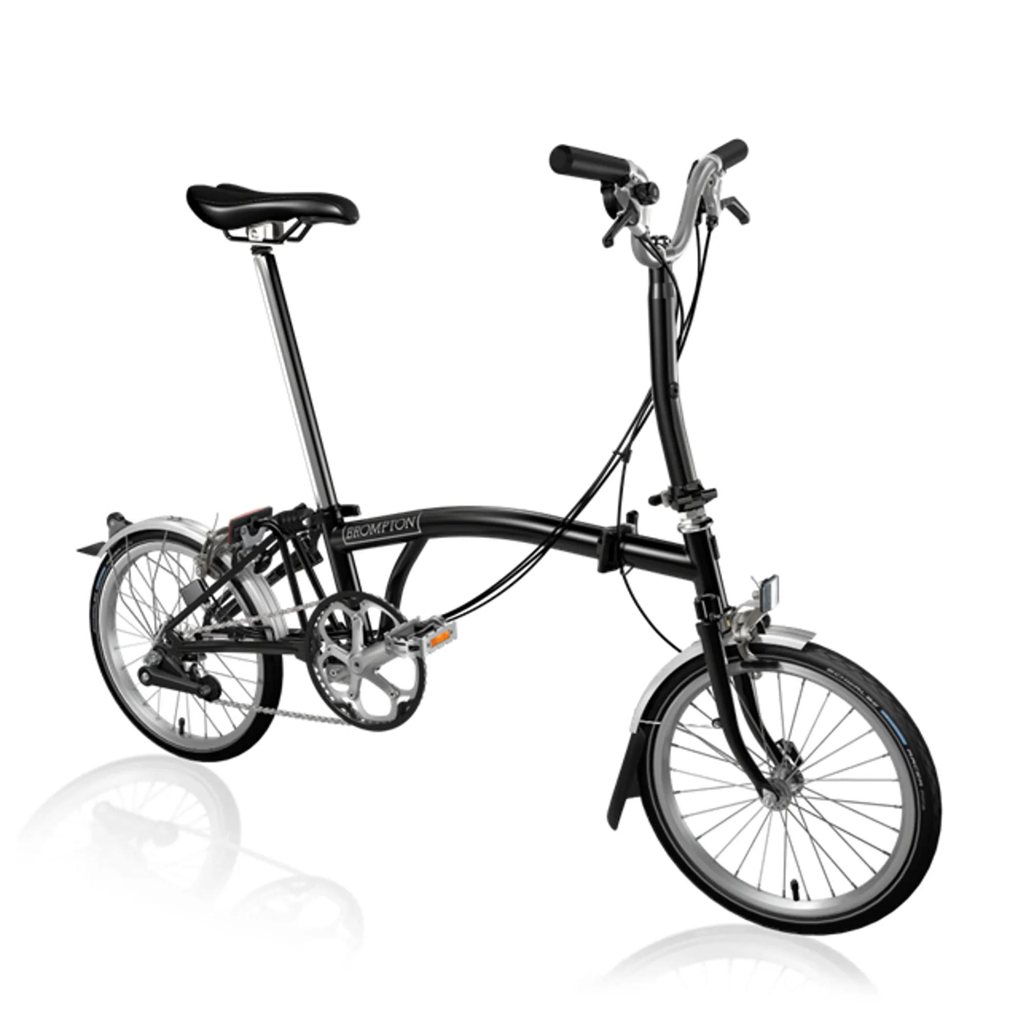 Brompton M6L Folding Bike Black