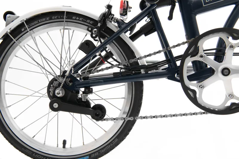 Brompton M6L Folding Bike 2021 Tempest Blue-7