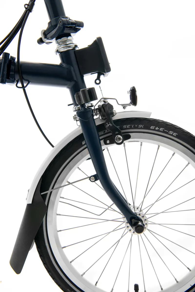 Brompton M6L Folding Bike 2021 Tempest Blue-8