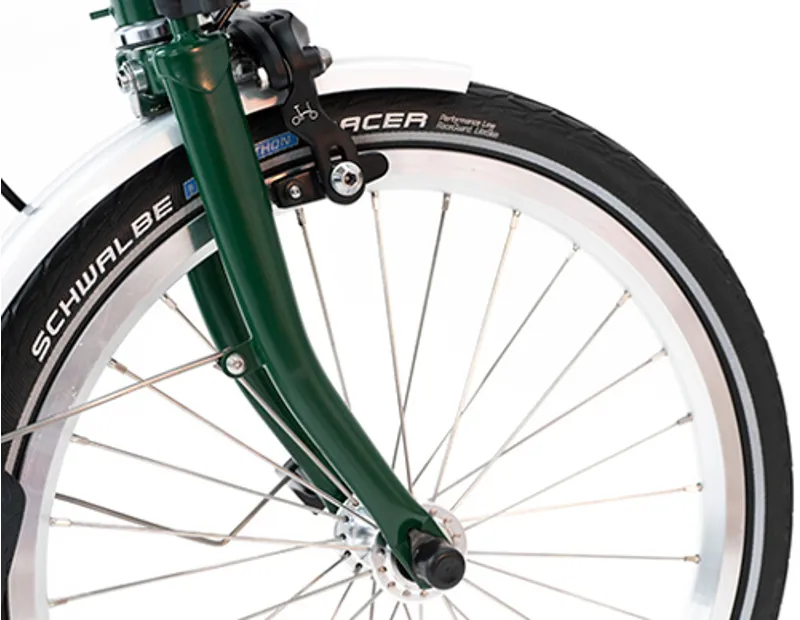 Brompton M6L Folding Bike 2020 Racing Green-5