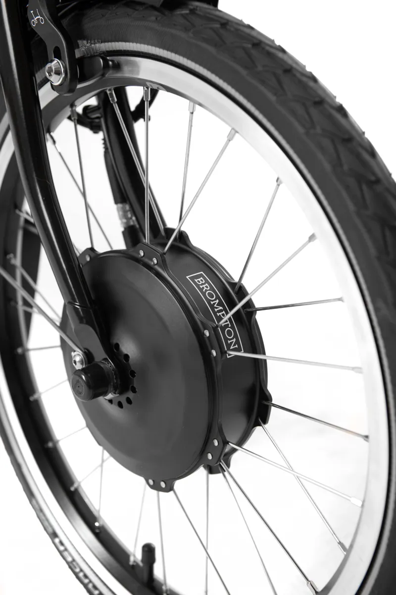 Brompton M6LU Folding Electric Bike 2021 Blue Laquer-4