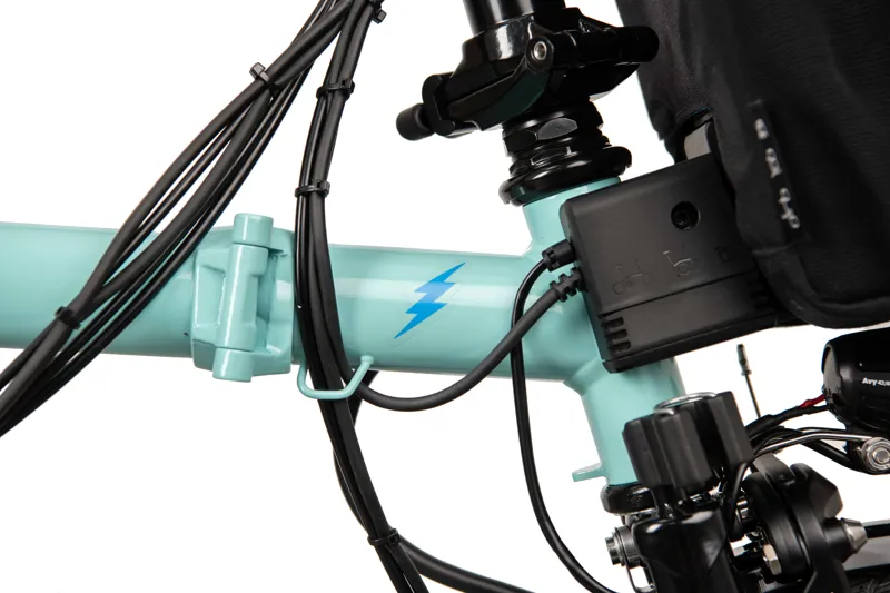 Brompton M6LU Folding Electric Bike 2021 Turkish Green-5