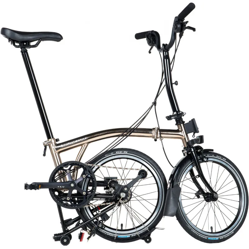 Brompton M6R Folding Bike Nickel Edition-2