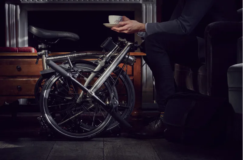 Brompton M6R Folding Bike Nickel Edition-5