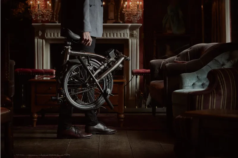 Brompton M6R Folding Bike Nickel Edition-8