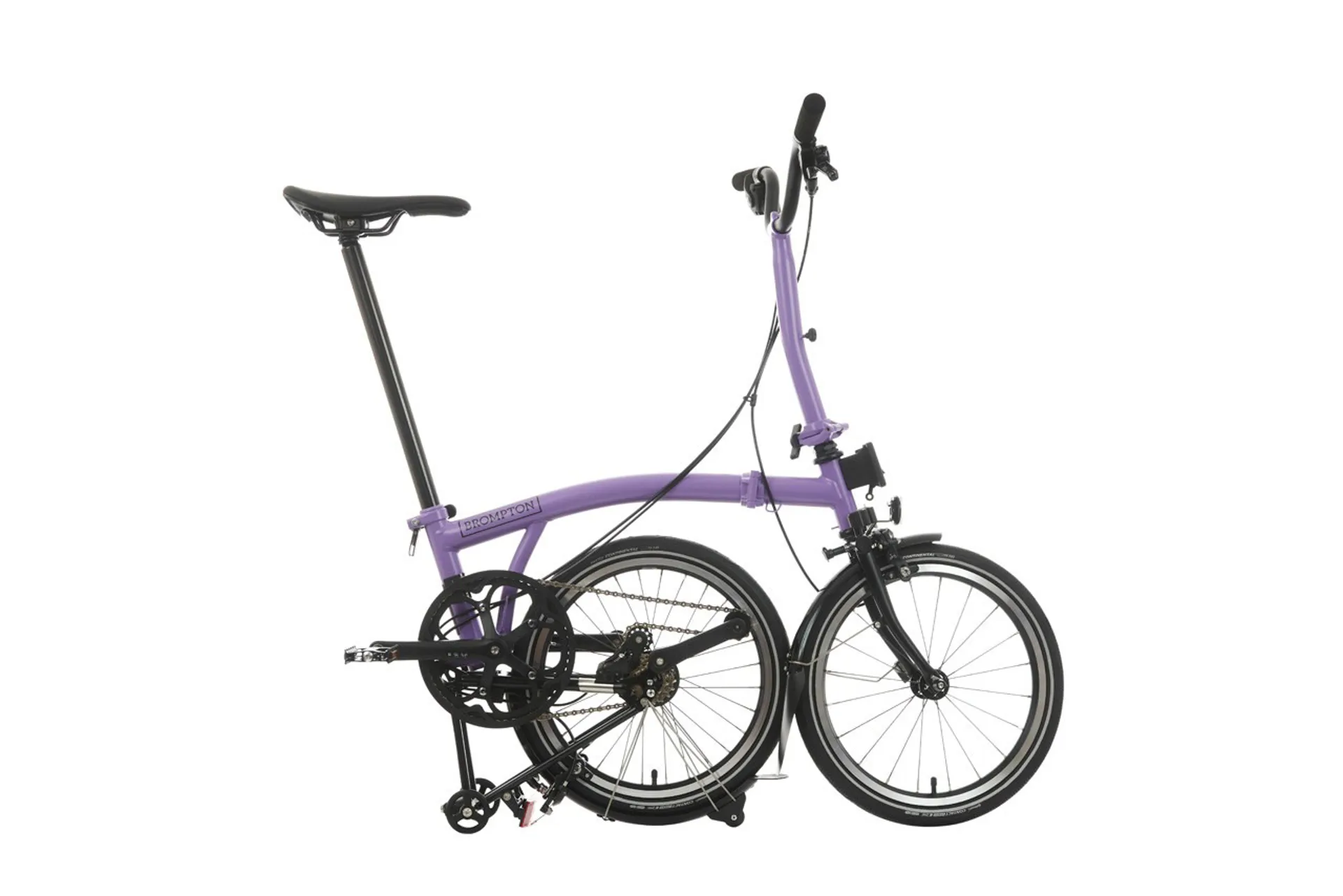 BROMPTON P LINE EXPLORE 12速 MID Brompton P-Line Explore Mid 12 Speed Folding Bike 2024 Pop Lilac