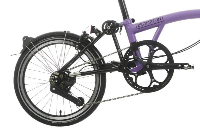 Brompton P-Line Explore Mid 12 Speed Folding Bike 2024 Pop Lilac-4