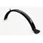 Brompton Rear Mudguard with Flap Black