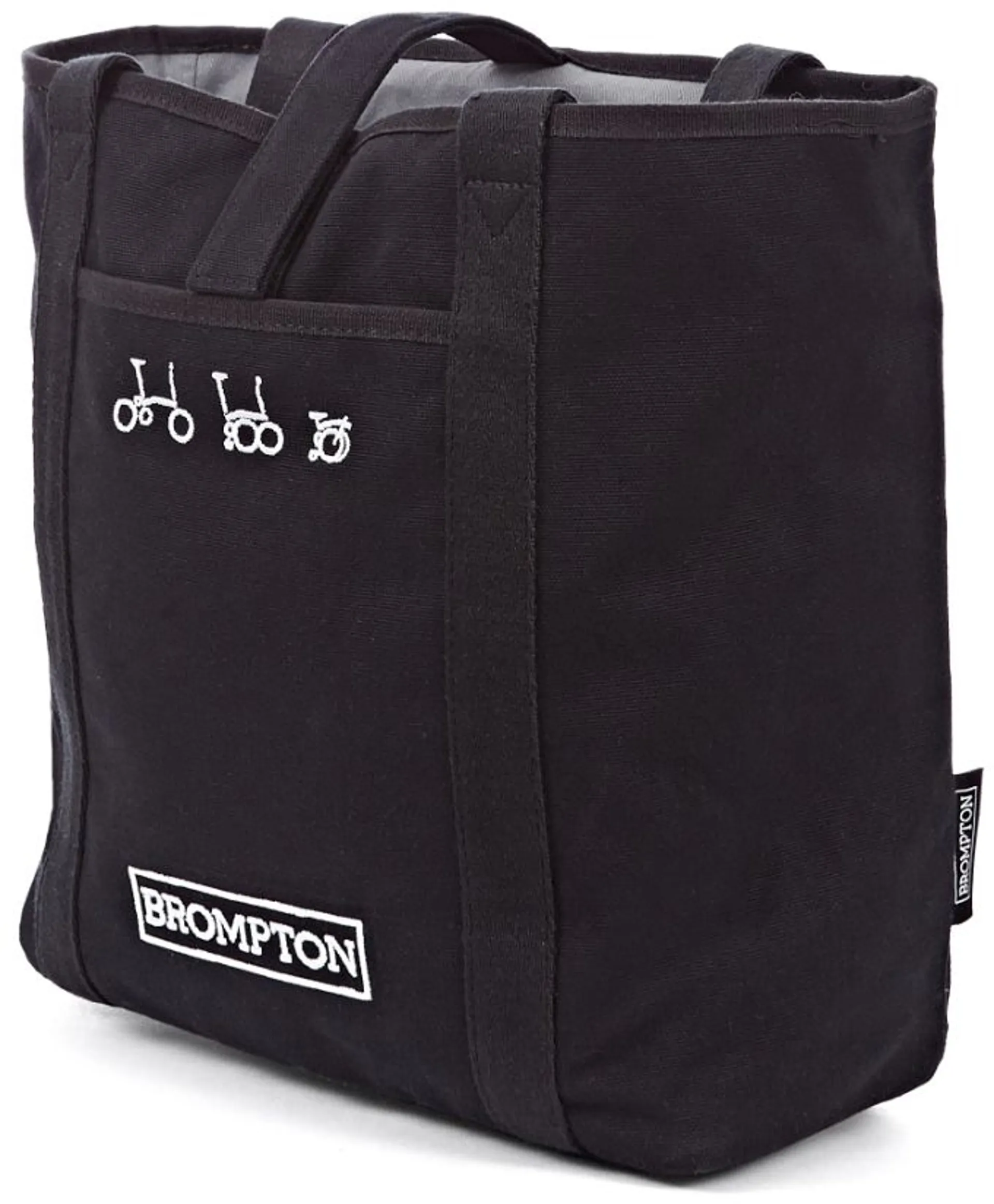 Brompton Tote Bag with Cover and Frame Black