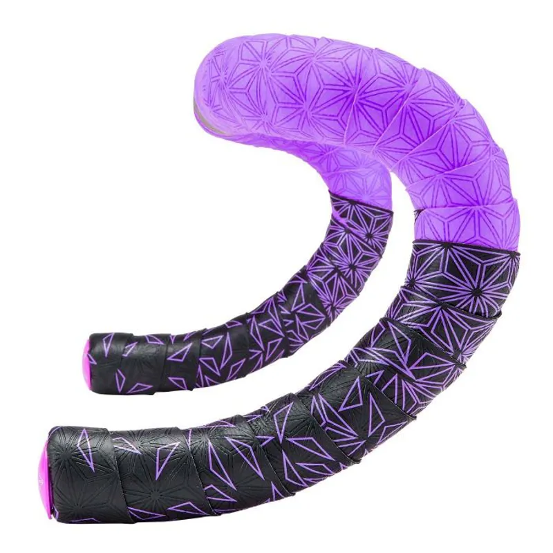 Supacaz Super Sticky Kush Bar Tape Star Fade Neon Purple-1