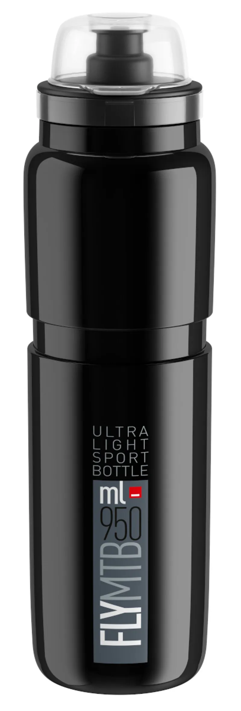 Elite Fly MTB Water Bottle 950ml Black/Grey