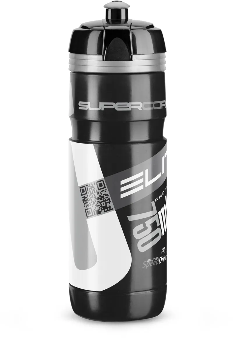 Elite Super Corsa Biodegradable 750ml Bottle Black/Silver