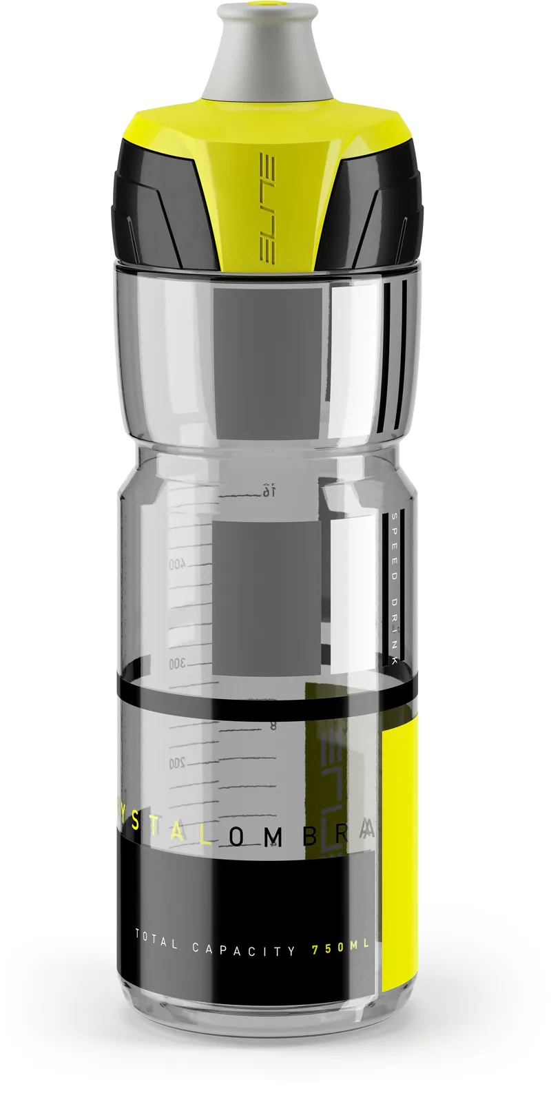 Elite Crystal Ombra Bottle Smoke/Yellow