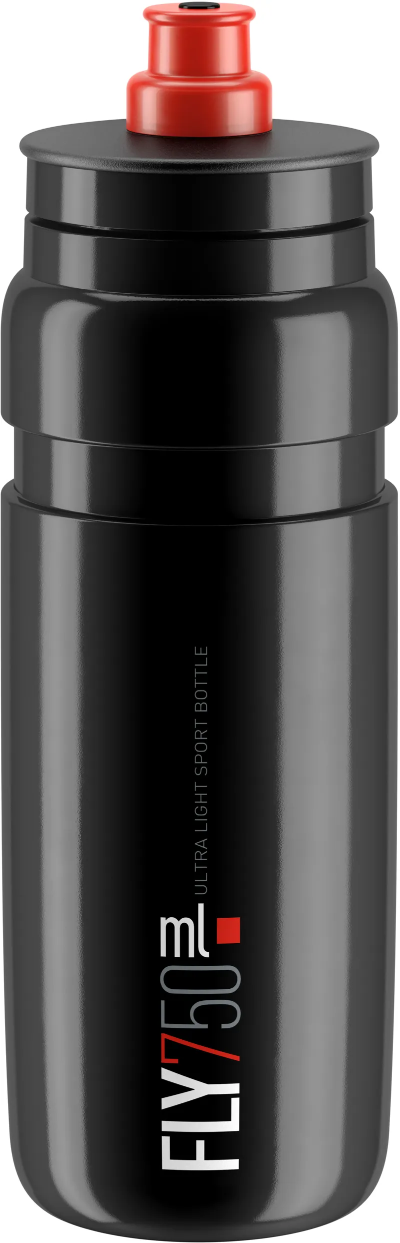 Elite Fly Water Bottle 750ml Black/Red