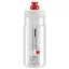 Elite Jet Biodegradable Water Bottle 550ml Clear/Red