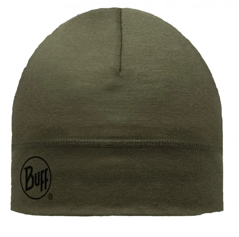 Buff Single Layer Wool Dark Green