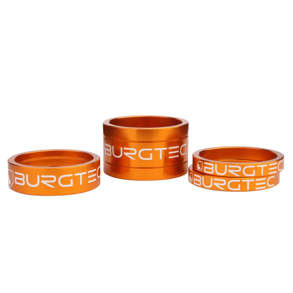 Burgtec Burgtec Stem Spacer Kit Iron Bro Orange