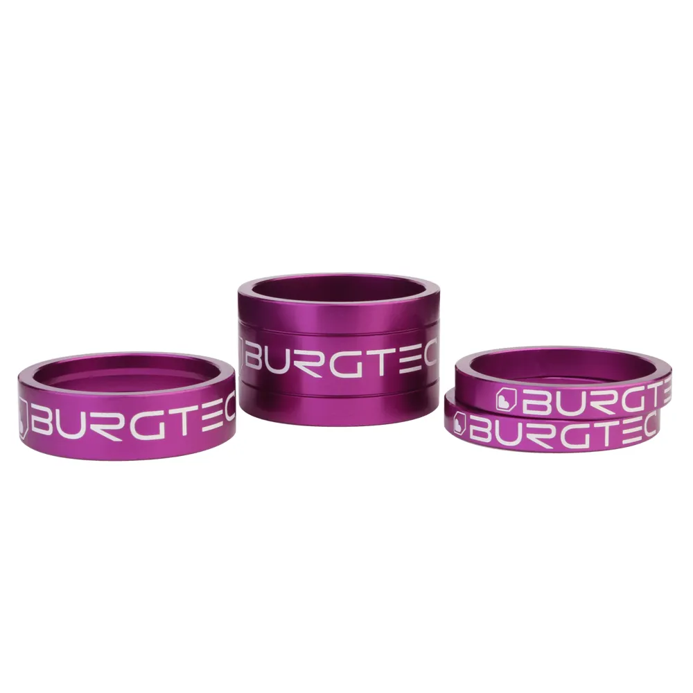 Burgtec Burgtec Stem Spacer Kit Purple