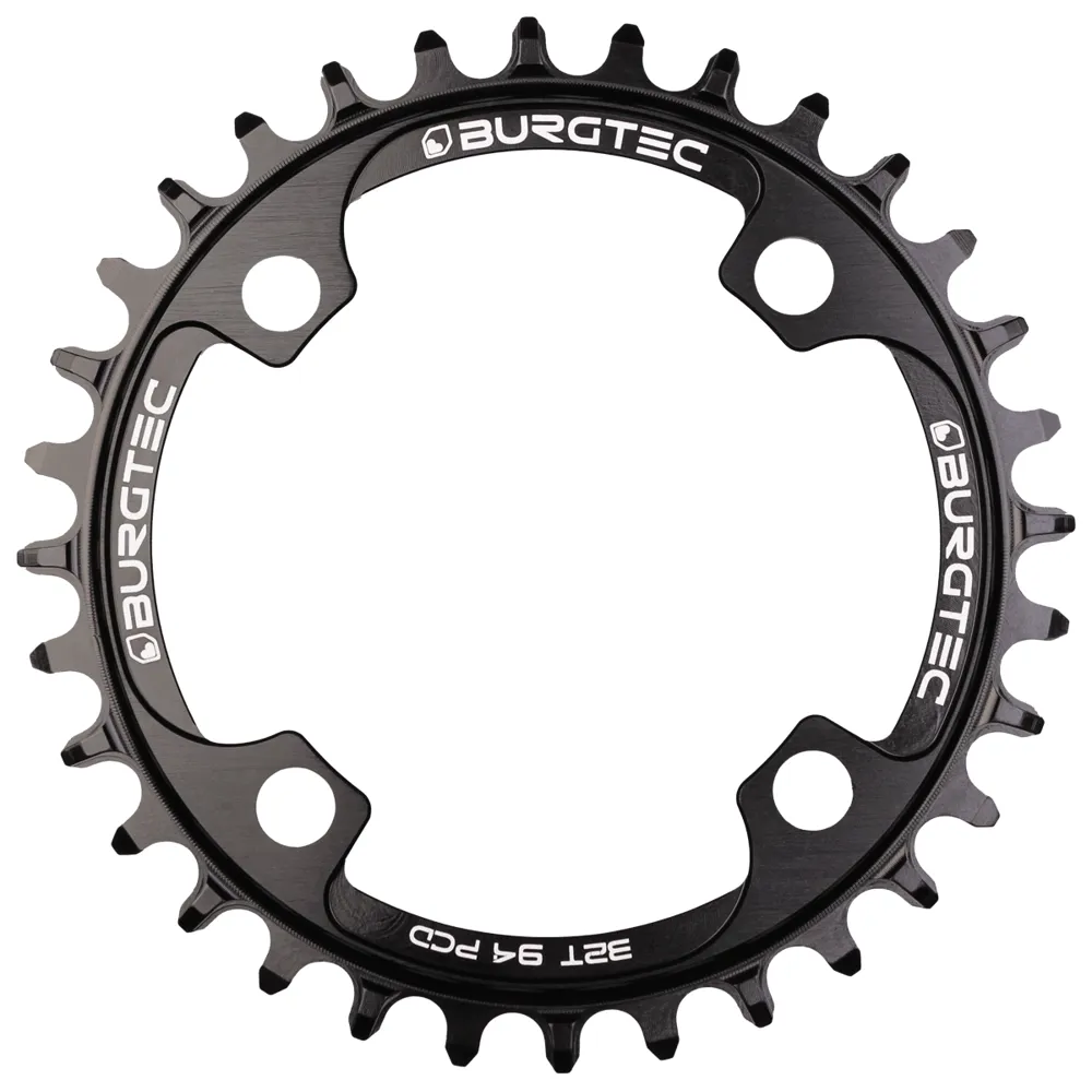 Image of Burgtec SRAM 94mm BCD Thick Thin Chainring Black