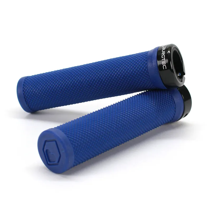 Burgtec Bartender Lock On Grips Blue-1