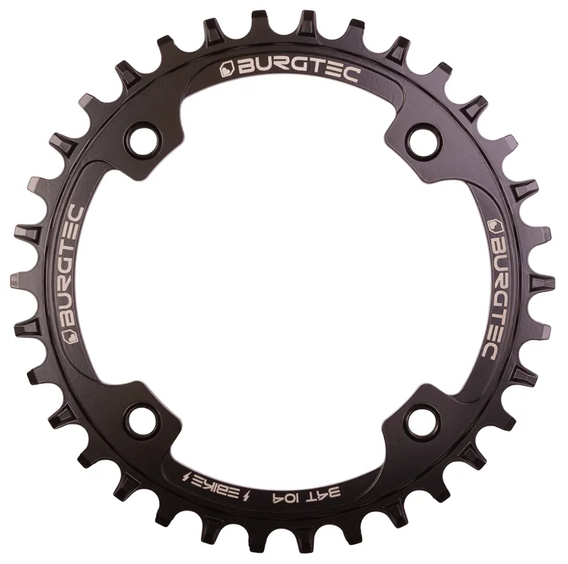 Burgtec E-Bike Thick Thin Inside Fit 104mm Chainring Steel Black-1