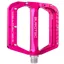 Burgtec Penthouse MK5 Flat Pedals Steel Toxic Barbie Pink