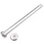 Burgtec Santa Cruz Rear Axle 168.5mm Rhodium Silver