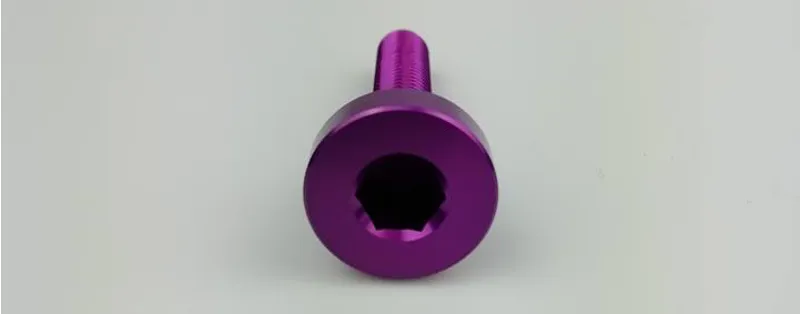 Burgtec Top Cap Bolt Purple-1
