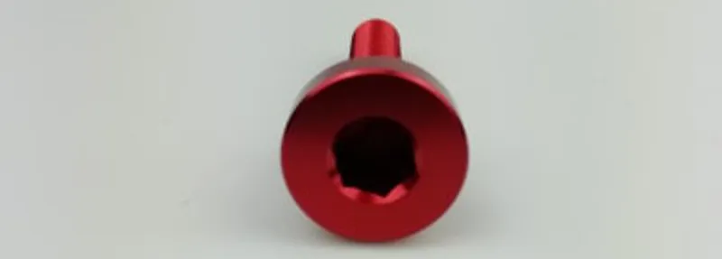 Burgtec Top Cap Bolt Race Red-1