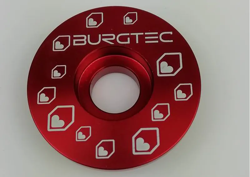 Burgtec Top Cap Race Red-1