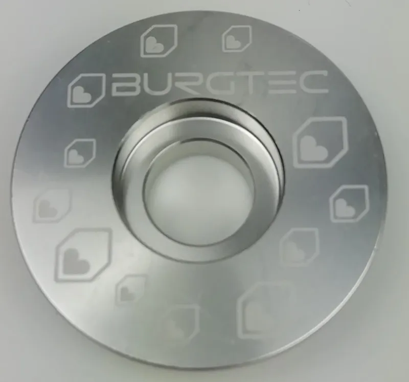 Burgtec Top Cap Silver-1