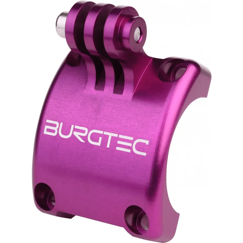 Burgtec Enduro MK2 35mm Stem Go Pro Mount Purple Rain