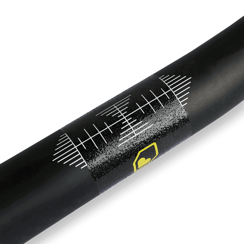 Burgtec RideWide Carbon DH 31.8mm Handlebar 20mm Black-1