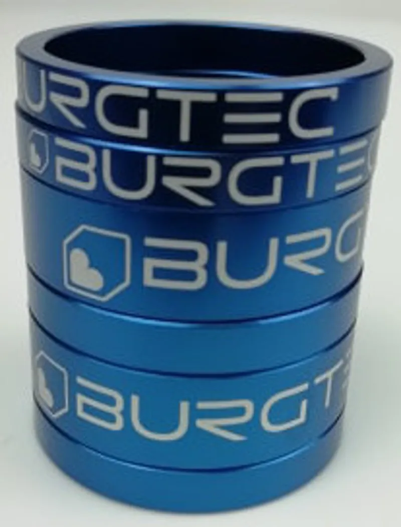 Burgtec Stem Spacer Kit Deep Blue-1