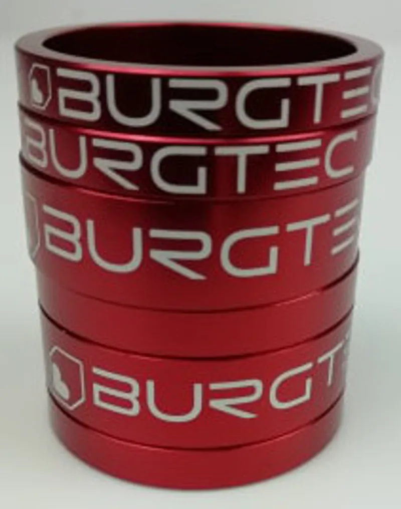 Burgtec Stem Spacer Kit Race Red-1