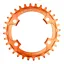 Burgtec ThickThin XT 96/64mm PCD Chainring Iron Bro Orange