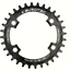 Burgtec ThickThin XT 96/64mm PCD Chainring Black
