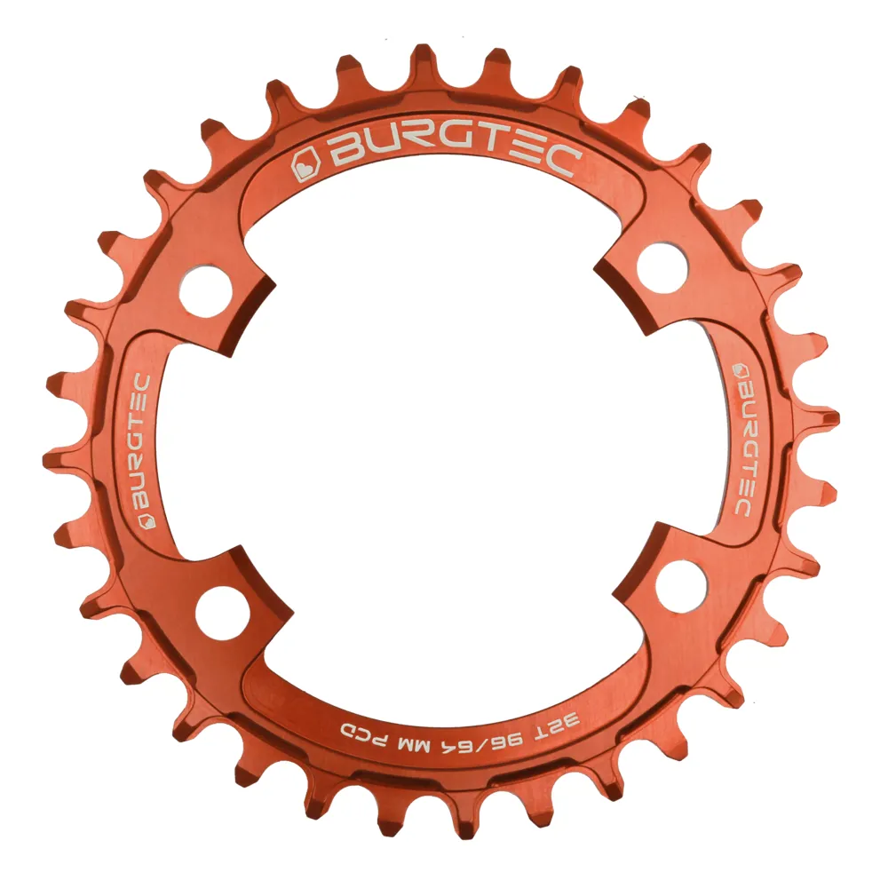 Image of Burgtec ThickThin XT 96/64mm PCD Chainring Kash Bronze
