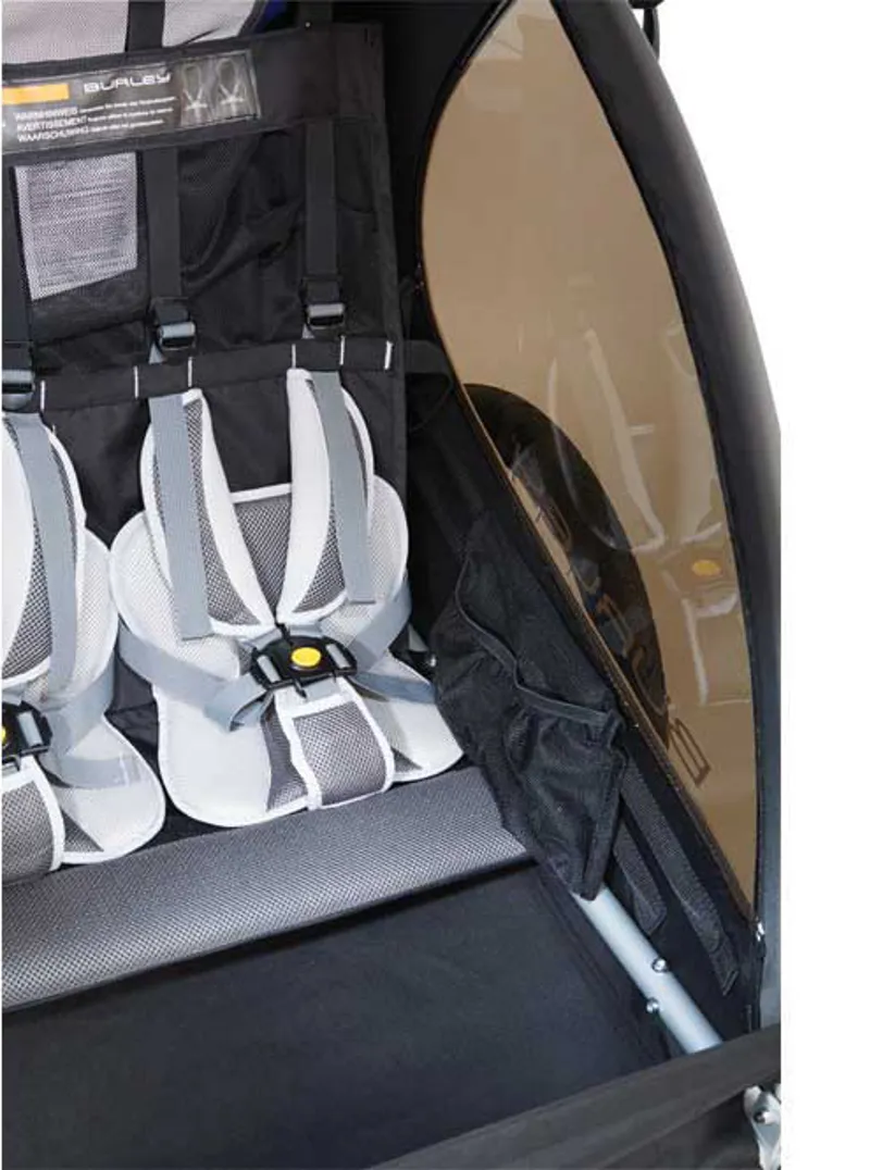 Burley Encore Child Trailer Blue-7