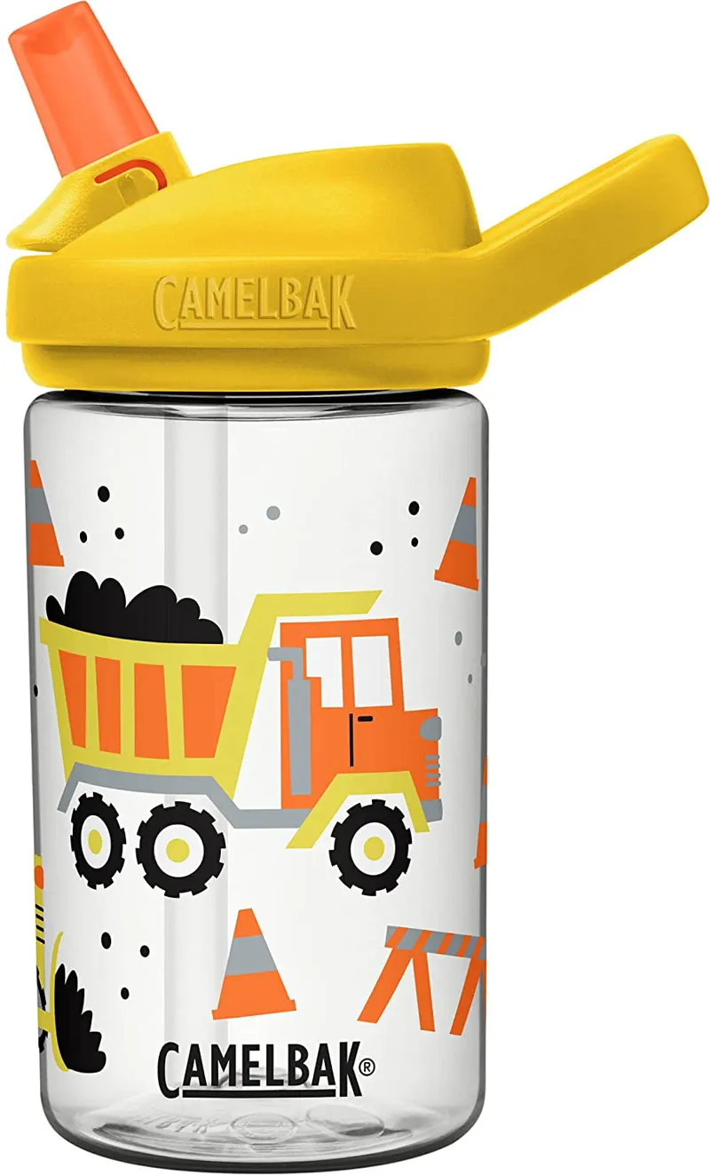 Camelbak Eddy+ Kids Water Bottle 400ml Construction Trucks