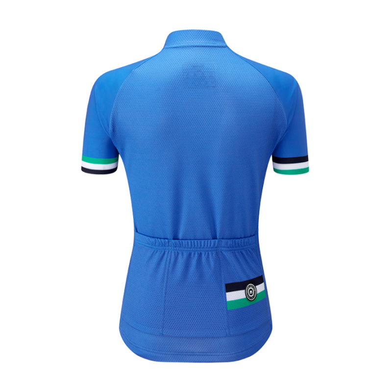 Chapeau Club Womens SS Jersey Logo Cerulean Blue-2