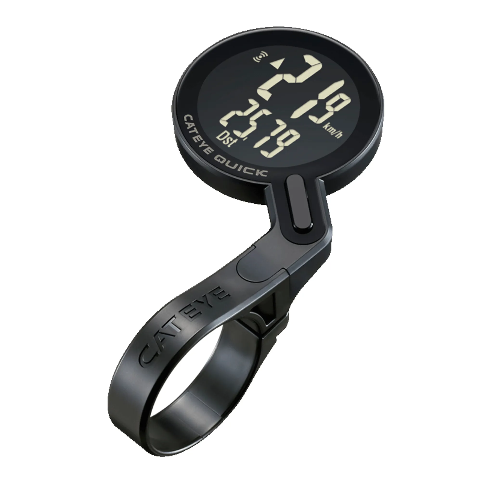 Cateye Quick Wireless Cycle Computer Black