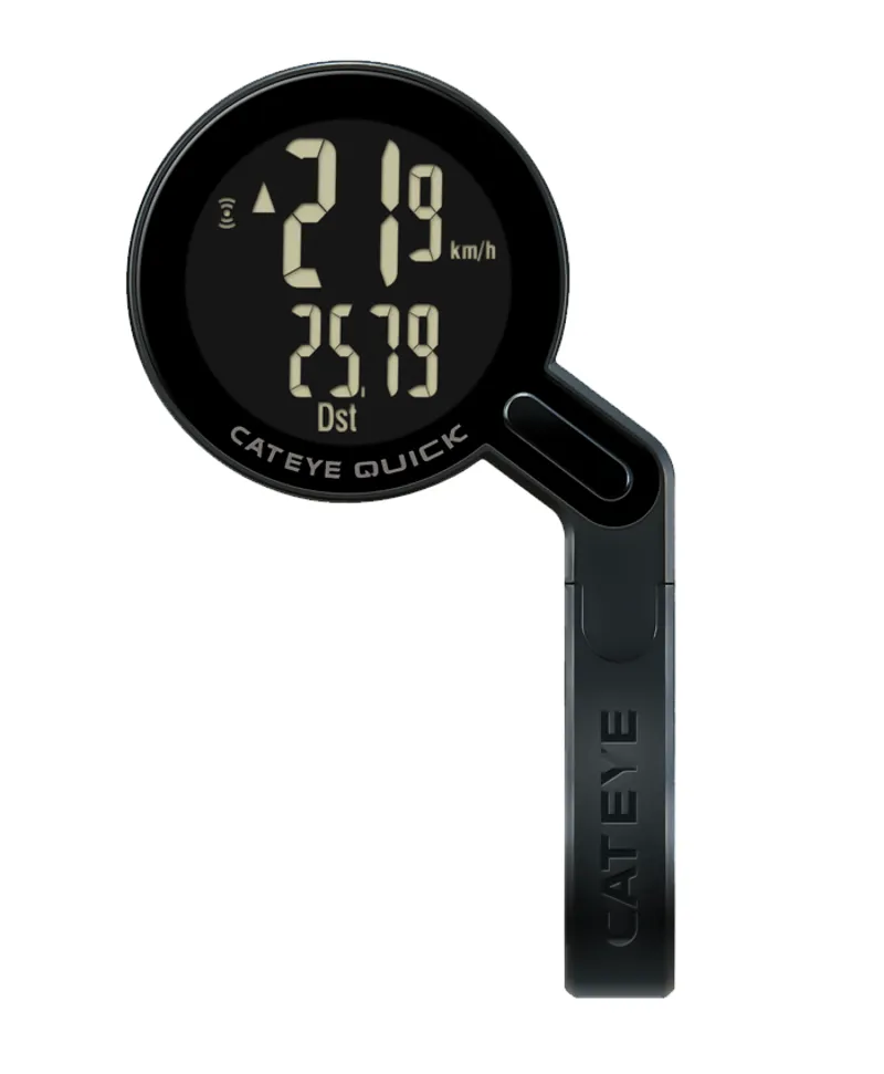 Cateye Quick Wireless Cycle Computer Black-1