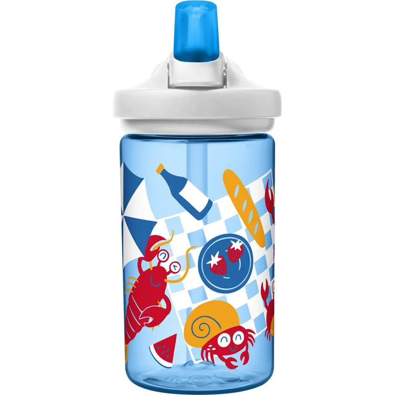 Camelbak Eddy+ Kids Limited Edition 400ml Water Bottle Nautical Picnic-1