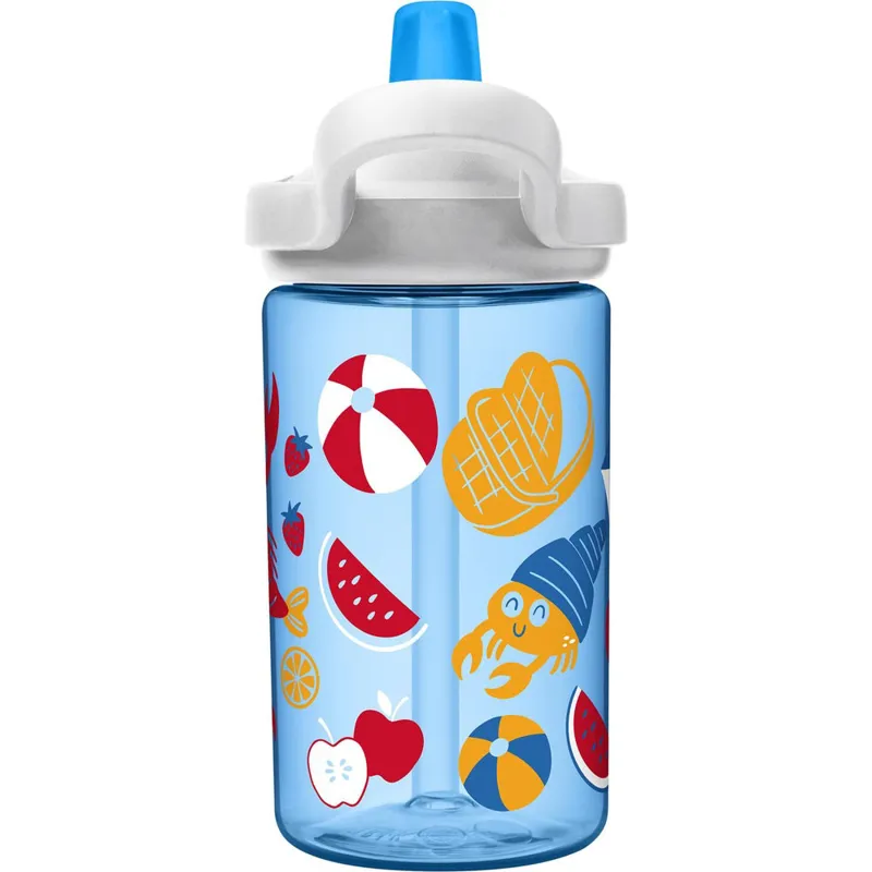 Camelbak Eddy+ Kids Limited Edition 400ml Water Bottle Nautical Picnic-3