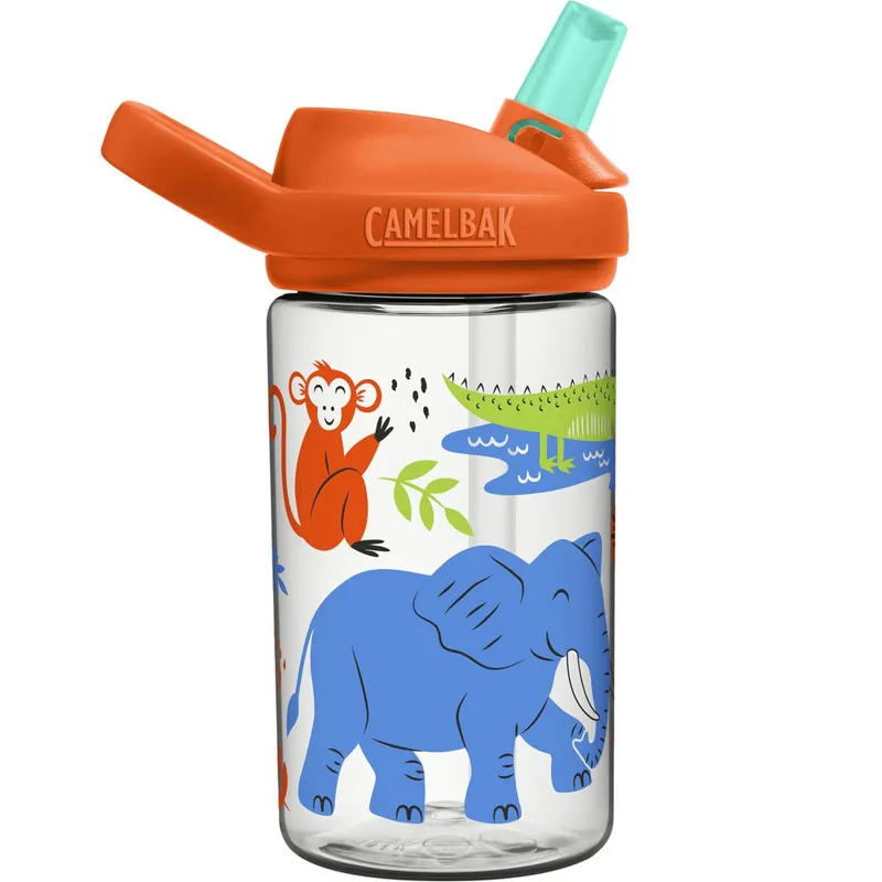 Camelbak Eddy+ Kids Limited Edition 400ml Water Bottle Spring Safari-2