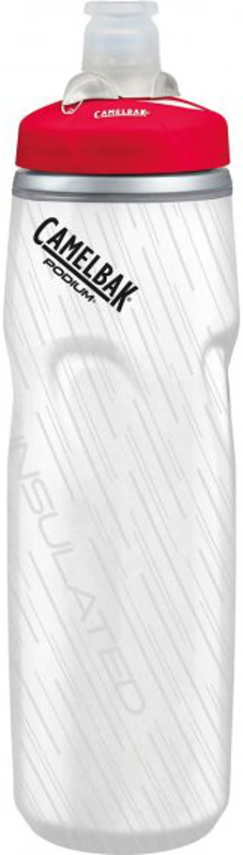 Camelbak Podium Big Chill Insulated Bottle 750ml Clear/Red