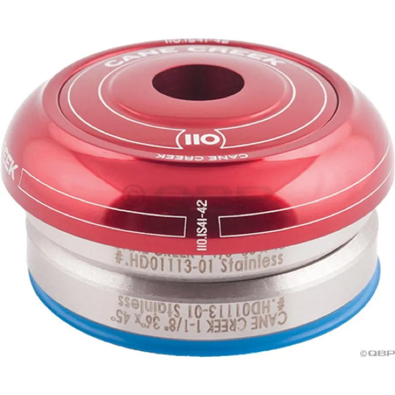 110 Integrated 1 1/8 IS4 Headset Red