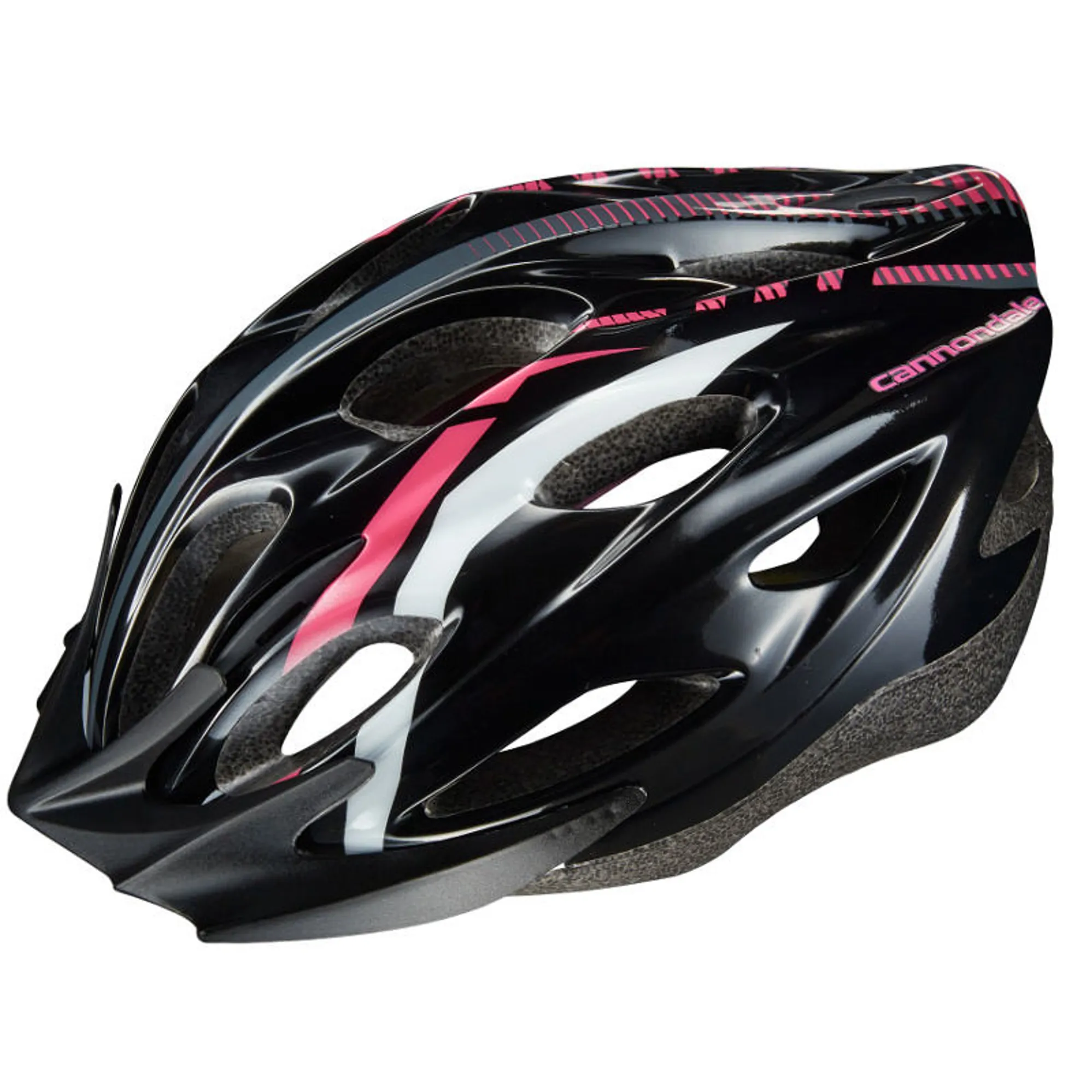Cannondale Quick Road Bike Helmet Black/Pink Cannondale Quick Road Bike Helmet Black/Pink
